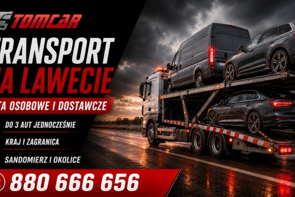 Ogłoszenie - Auto pomoc Sandomierz - Tomcar. Zdjęcie 1