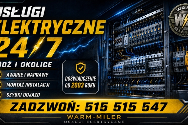 Ogłoszenie - Elektryklodz.pl - elektryk dla nowego budownictwa i obiektów z rynku wtórnego w Łodzi. Zdjęcie 1
