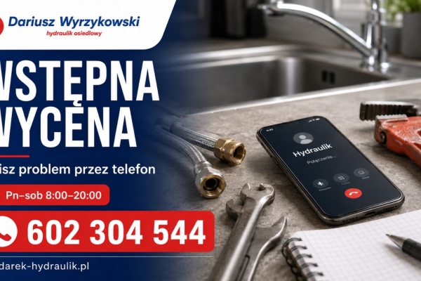 Ogłoszenie - Pogotowie hydrauliczne - usługi Wyrzykowski. Zdjęcie 1