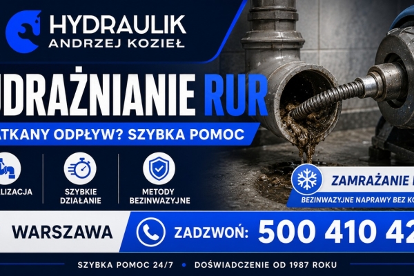Ogłoszenie - Warszawa - pogotowie hydrauliczne. Zdjęcie 1
