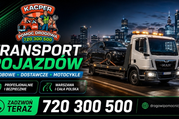 Ogłoszenie - Drogowi Pomocnicy – holowanie motocykli 24/7. Zdjęcie 1