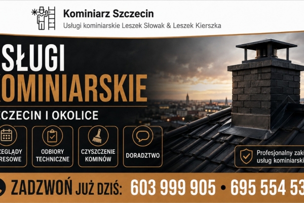 Ogłoszenie - Czyszczenie kominów - Szczecin i okolice. Zdjęcie 1