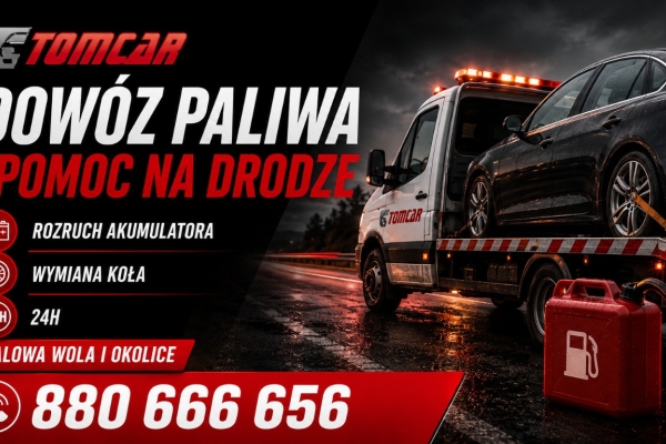 Ogłoszenie - Tomcar - odbiór pojazdów Stalowa Wola. Zdjęcie 1