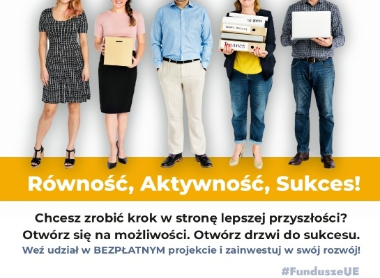 Ogłoszenie - Bezpłatne szkolenia/kursy projekt UE. Zdjęcie 1