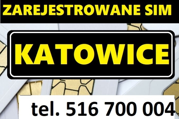 Ogłoszenie - Polskie startery zarejestrowane karty SIM działające prepaid ANONIMOWE Katowice. Zdjęcie 1