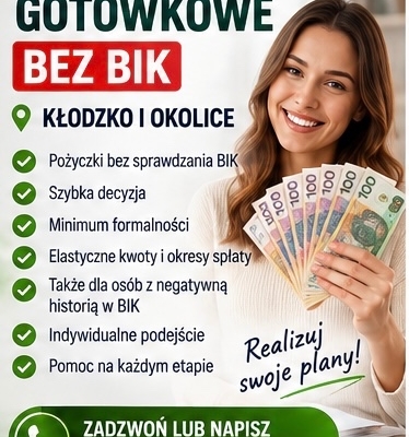 Ogłoszenie - Pożyczki i finansowanie – Ząbkowice Śląskie i okolice. Zdjęcie 1