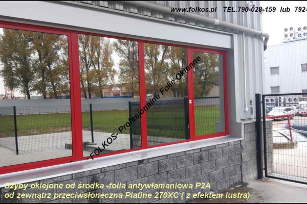 Ogłoszenie - Folie bezpieczne na okna do szkół , folei HACCP, BRC BHP -Folie z certyfikatem -Usługa oklejania szyb folią Warszawa. Zdjęcie 5