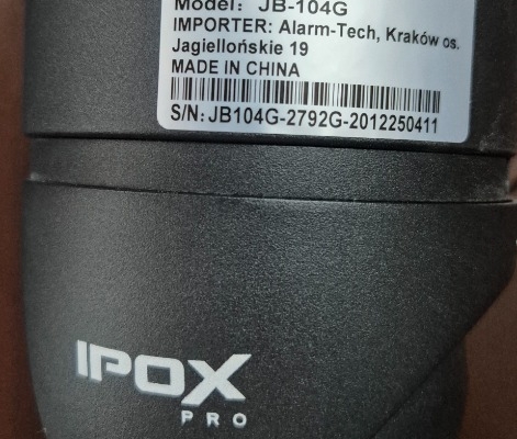 Ogłoszenie - Sprzedam profesjonalną kamerę IPOX PX-DIP4028/G. Zdjęcie 4