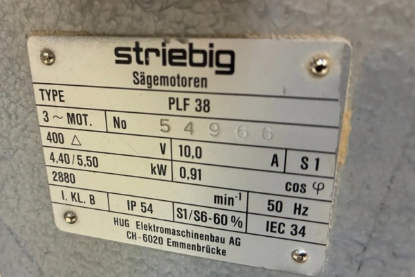 Ogłoszenie - Piła pionowa STRIEBIG Standard III TRK. Zdjęcie 3