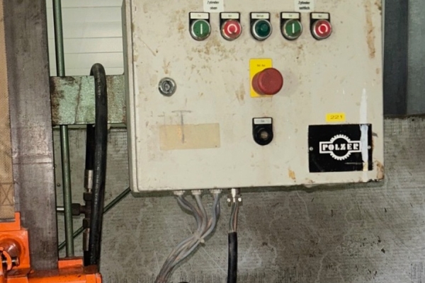 Ogłoszenie - Prasa ramowa hydrauliczna POLZER HKR 35/250. Zdjęcie 3