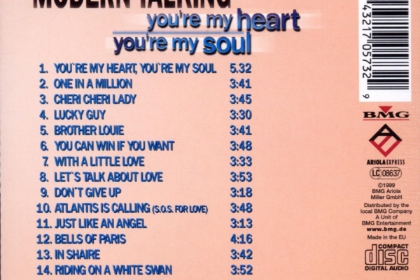 Ogłoszenie - CD Polecam Album Zespołu MODERN TALKING  -Największe Przeboje -Nowa. Zdjęcie 2