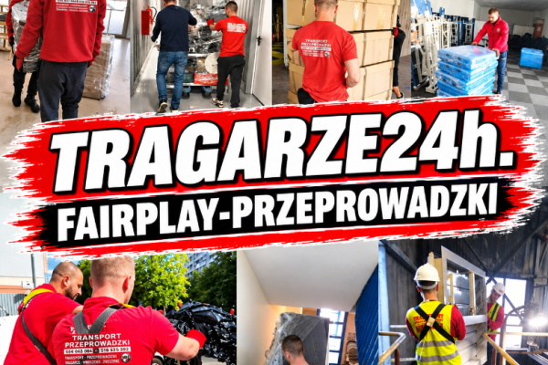 Ogłoszenie - Tragarze FAIRPLAY wnosimy znosimy wszystko i wszędzie każda waga każda ilość. Zdjęcie 1