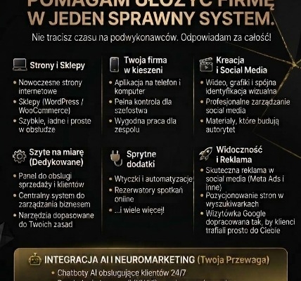 Ogłoszenie - STRONA INTERNETOWA SKLEP INTERNETOWY STRONY MEBLE OGRODOWE. Zdjęcie 1