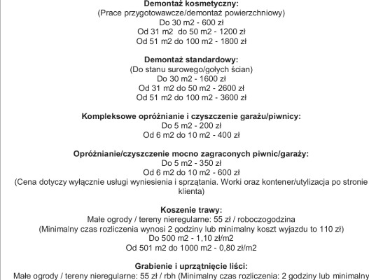 Ogłoszenie - Malowanie ścian/sufitów 10 m2, sprzątanie,demontaż,inny usługi. Zdjęcie 2