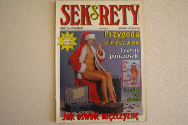 Ogłoszenie - Magazyn dla dorosłych 1997 – 2003 SEKsRETY, Peep Show, Video Life, miesięcznik gazeta. Zdjęcie 4