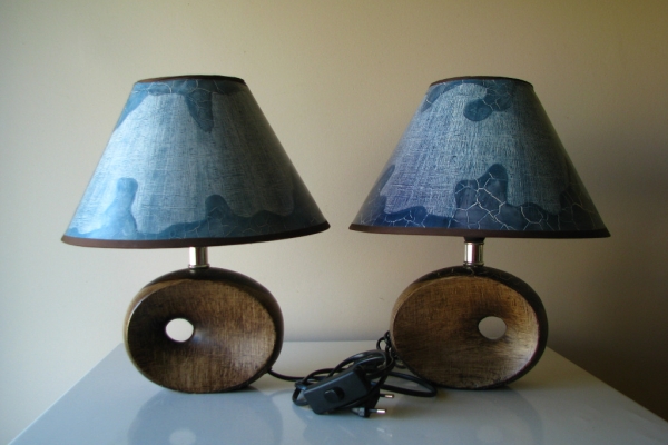 Ogłoszenie - Stołowa lampka nocna 2 szt - lampa do sypialni, na stolik lub komodę. Zdjęcie 1