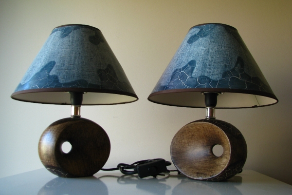 Ogłoszenie - Stołowa lampka nocna 2 szt - lampa do sypialni, na stolik lub komodę. Zdjęcie 3