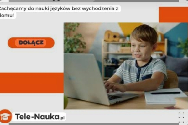 Ogłoszenie - Tele nauka. Zdjęcie 1