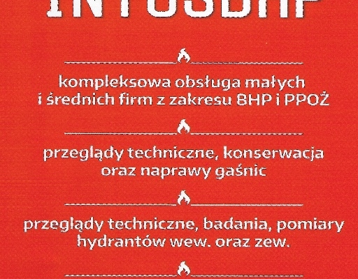 Ogłoszenie - Usługi szkoleniowe, usługi BHP. Zdjęcie 1