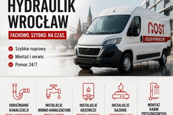 Ogłoszenie - Usługi hydrauliczne - ROST Wrocław. Zdjęcie 1
