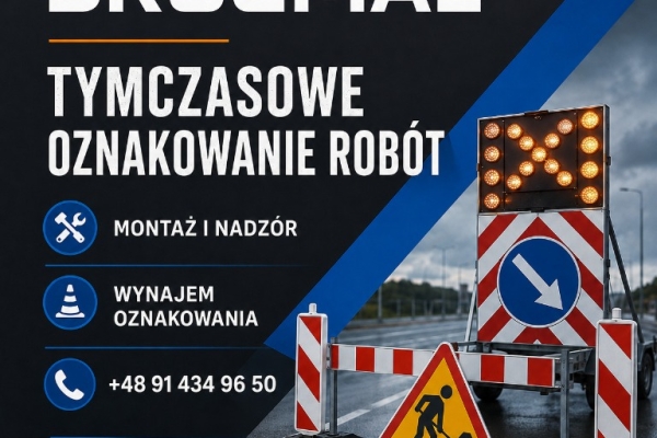 Ogłoszenie - Kompleksowe oznakowanie dróg Małopolska. Zdjęcie 1