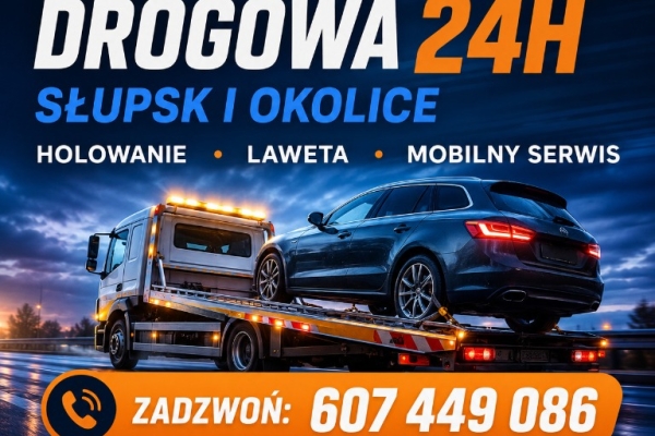 Ogłoszenie - Holowanie i serwis - Słupsk i okolice. Zdjęcie 1