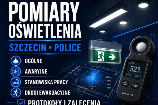 Ogłoszenie - Bezpieczne instalacje z PomiarTech Szczecin. Zdjęcie 1