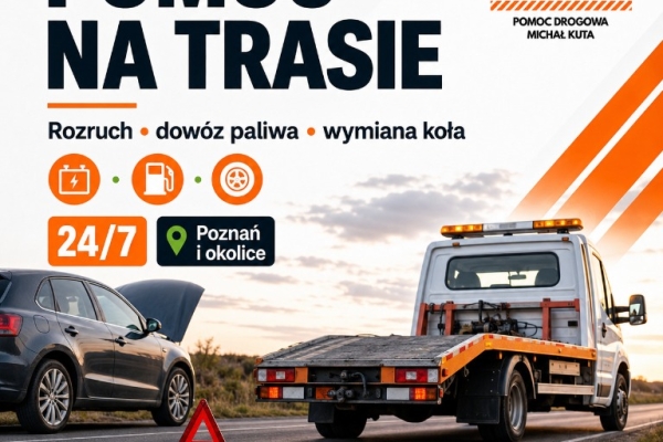 Ogłoszenie - Transport pojazdów w Poznaniu - Laweta. Zdjęcie 1