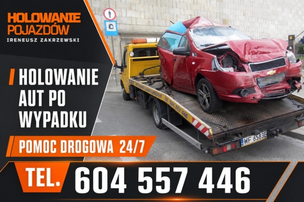 Ogłoszenie - Holowanie Pojazdów Ireneusz Zakrzewski - profesjonalna obsługa. Zdjęcie 1