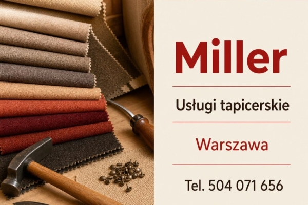 Ogłoszenie - Miller - tapicer z opiniami, który szanuje Twój mebel. Zdjęcie 1