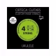 Ogłoszenie - Struny Ortega UKP-CC CRYSTAL Ukulele Koncertowe - 27,00 zł