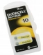 Ogłoszenie - Duracell 10 PR70 baterie słuchowe 6 sztuk 2024 rok - 7,70 zł