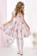 Ogłoszenie - Sukienka dla dziewczynki w pastelowe kwiaty w rozmiarach 134-164 - 169,00 zł