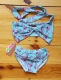 Ogłoszenie - Nowy strój kąpielowy dziecięcy dziewczęcy bikini 3 lata flaming flamingi różowe - 50,00 zł