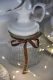 Ogłoszenie - Słoik ozdobny świąteczny 650ml relief z ceramiczną pokrywką gwizdka biała - 13,30 zł