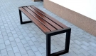Ogłoszenie - ławka stalowa parkowa ogrodowa miejska szkolna bez oparcia - 670,00 zł