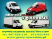 Ogłoszenie - Wywóz starych mebli Wrocław - Wrocław - 1,00 zł