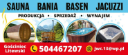 Ogłoszenie - Bania Sauna Basen - Ciechanów - 123 456,00 zł