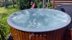 Ogłoszenie - Balia ogrodowa Bania Whirpool goraca beczka SPA Ø2,25m LED 12 Jacuzzi Dysz - Śląskie - 14 999,00 zł