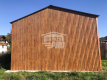 Ogłoszenie - Garaż blaszany 5x9 Brama + 3x okno drewnopodobny  Dach dwuspadowy GP127 - Piła - 21 950,00 zł