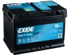 Ogłoszenie - Akumulator EXIDE AGM START&STOP EK700 70Ah 760A EN - Włochy - 640,00 zł