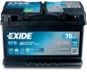 Ogłoszenie - Akumulator Exide EFB START&STOP 70Ah 760A Prawy Plus - Włochy - 540,00 zł
