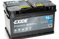 Ogłoszenie - Akumulator Exide Premium 72Ah 720A PRAWY PLUS - Mińsk Mazowiecki - 400,00 zł