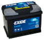 Ogłoszenie - Akumulator Exide Excell 60Ah 540A EN PRAWY PLUS - Ursynów - 320,00 zł