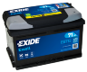 Ogłoszenie - Akumulator Exide Excell 71Ah 670A EN PRAWY PLUS - Ursynów - 380,00 zł