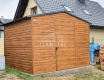 Ogłoszenie - SCHOWEK - DOMEK OGRODOWY 3m x 3m DWUSPAD - drzwi - drewnopodobny TS278 - Turek - 4 390,00 zł