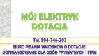 Ogłoszenie - Napisanie wniosku dofinansowanie samochodu elektrycznego, t. 504-746-203, mój elektryk, dopłaty, wniosek o dotacje, cena - Wrocław