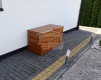 Ogłoszenie - Skrzynia ogrodowa metalowa kufer 150x60x70cm  złoty dąb GP526 - Wieliczka - 1 850,00 zł