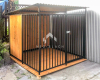 Ogłoszenie - Kojec dla psów 2x2m - Drewniana podłoga - ściany zabudowane drewnem NB173 - Pabianice - 2 490,00 zł