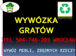 Ogłoszenie - Wywóz odpadów z remontu, tel 504-746-203, sprzątanie śmieci, cena, Wrocław, Wywóz odpadów z budowy, gruzu, po remoncie - Wrocław